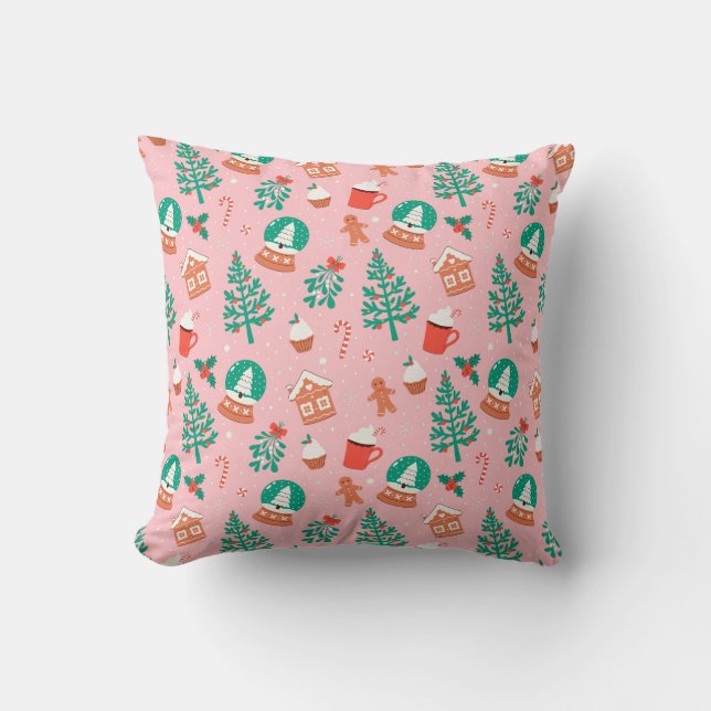 Gingerbread Christmas  Cushion (Front)