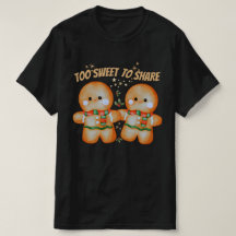 Gingerbread Christmas Design T-shirt