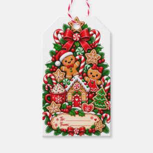Gingerbread Christmas Gift Tag