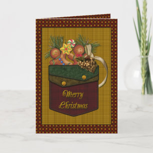 Gingerbread Christmas Holiday Card