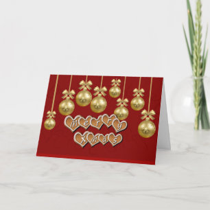 Gingerbread Christmas Holiday Card