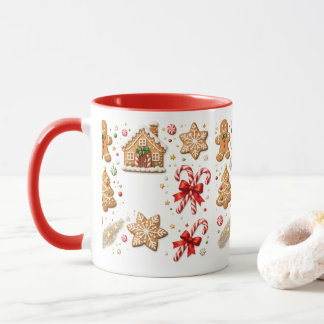 Gingerbread Christmas Mug