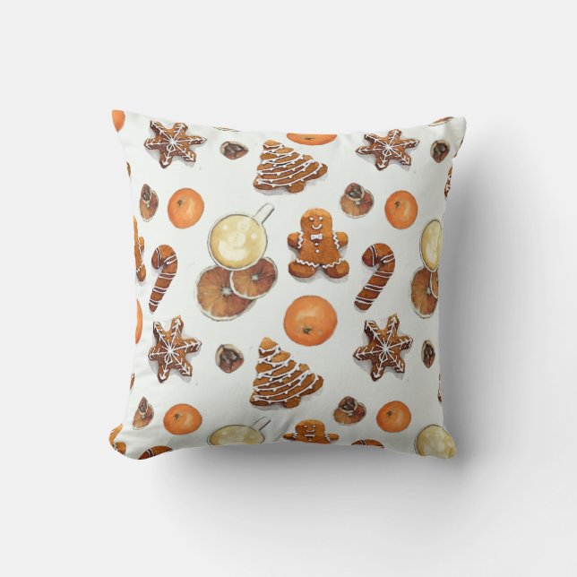 Gingerbread Christmas Scent Cushion (Front)
