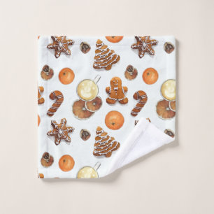 Gingerbread Christmas Scent Wash Cloth