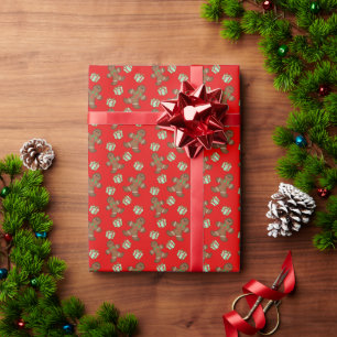 Gingerbread Christmas Wrapping Paper