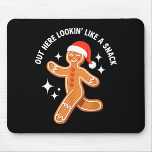 Gingerbread Christmas Xmas Couple Hot Girlfriend - Mouse Mat