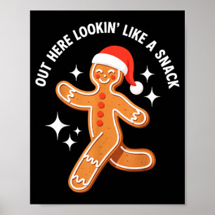 Gingerbread Christmas Xmas Couple Hot Girlfriend - Poster