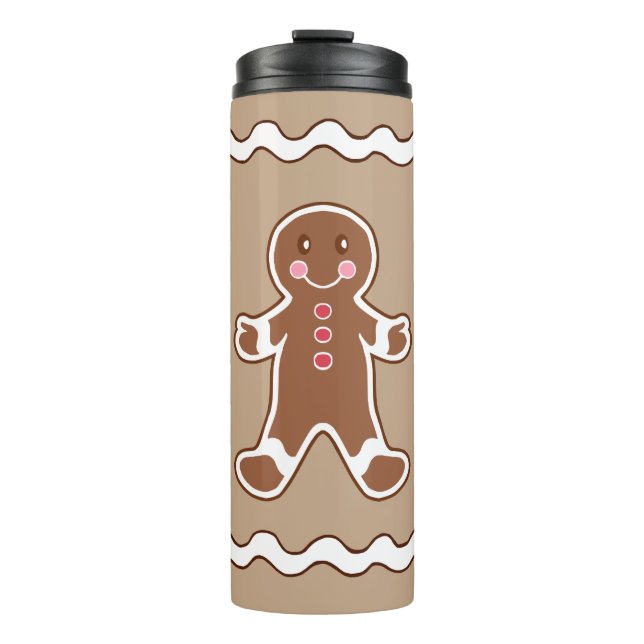 Gingerbread Coffee Tumbler (Front)