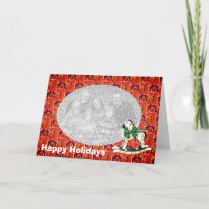 Gingerbread Cookie Christmas Holiday Photo Card