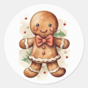 Gingerbread Cookie Stickers