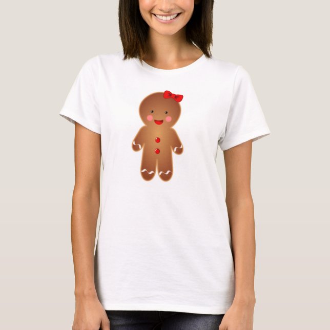 gingerbread cookie tshirt (Front)