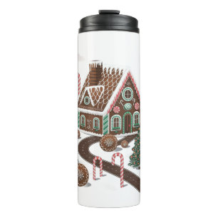 Gingerbread Cookie Wonderland Thermal Tumbler