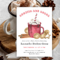 Gingerbread Cookies and Cocoa Baby Shower