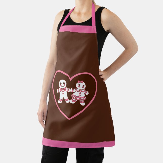 Gingerbread Cookies Baking Apron (Insitu)
