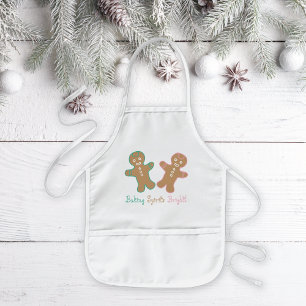 Gingerbread Cookies Baking Bright Kids Apron