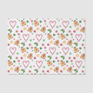 Gingerbread Cookies & Candy Tissue Paper