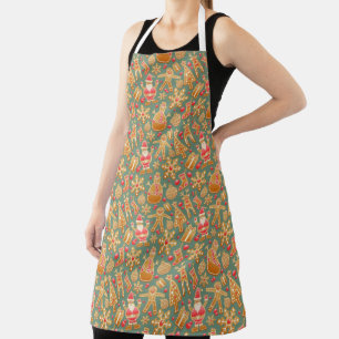 Gingerbread/cookies/Christmas Apron