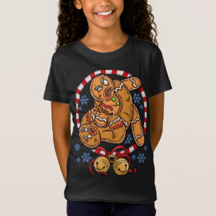 Gingerbread Cookies Christmas Funny Fighting Wrest T-Shirt