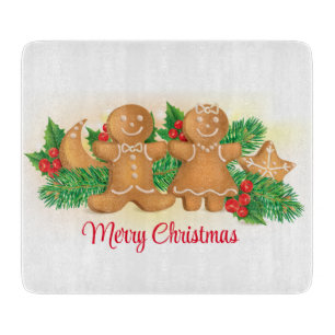Gingerbread Cookies Cutting Board