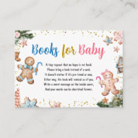 Gingerbread Cookies Gender Reveal Books For Baby