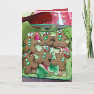 Gingerbread Cookies Holiday card