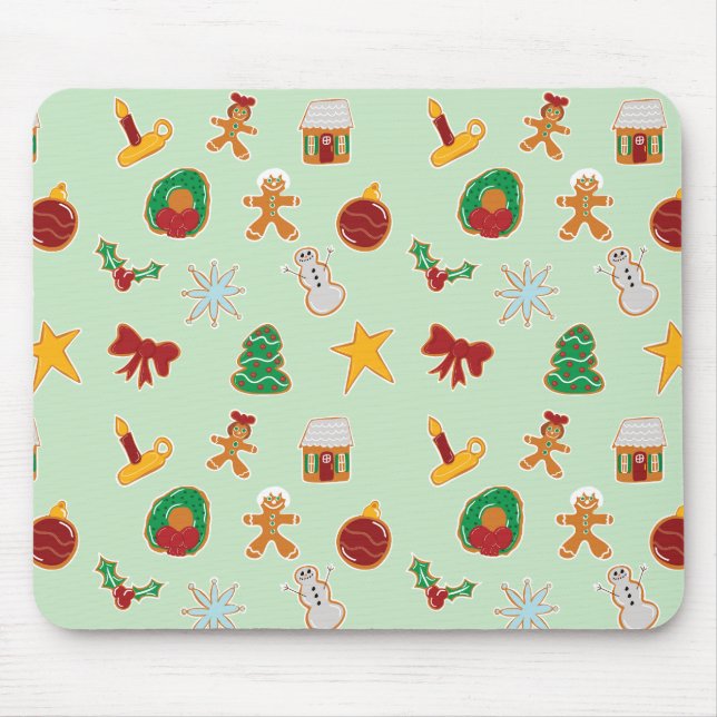Gingerbread Cookies Mouse pad (Front)