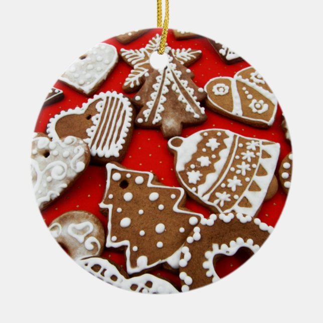 Gingerbread Cookies Ornament (Front)