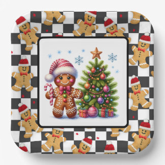 Gingerbread Cookies  Paper Plate