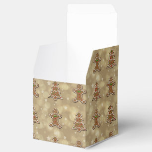 Gingerbread Cookies Pattern - Favour Box