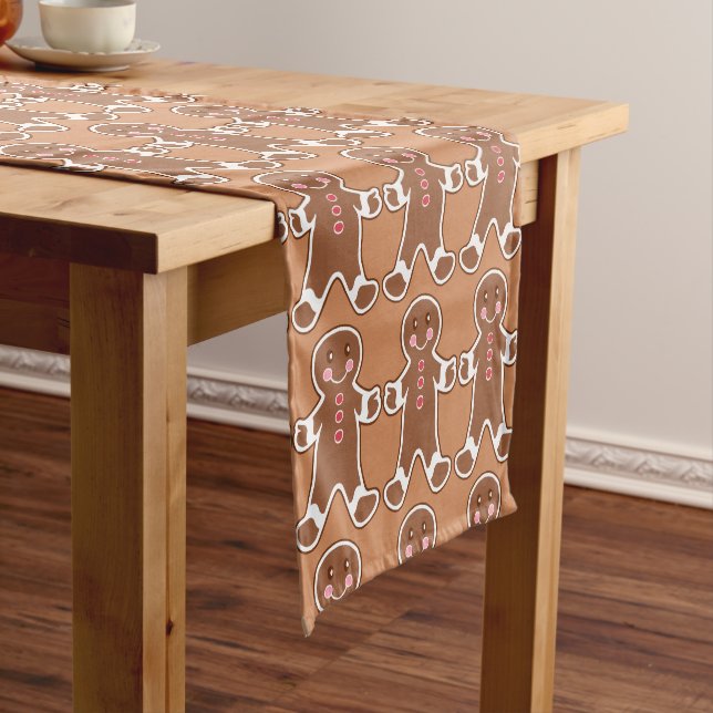 Gingerbread Cookies Table Runner (In Situ)