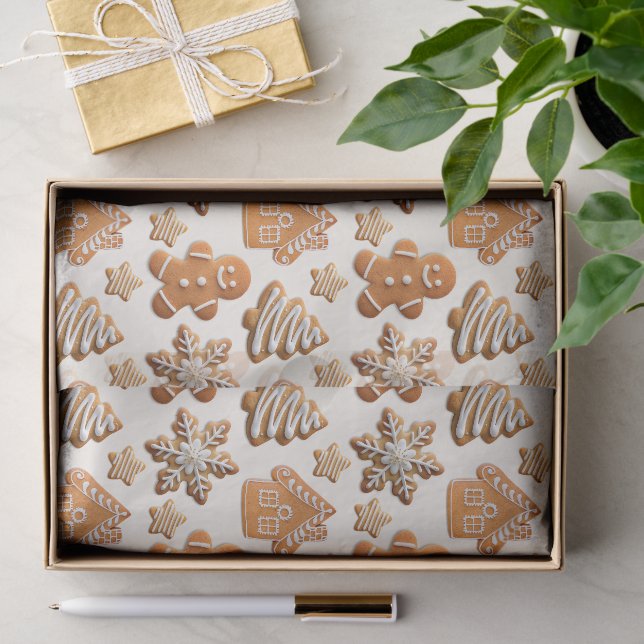 Gingerbread Cookies Tissue Paper (Gift)