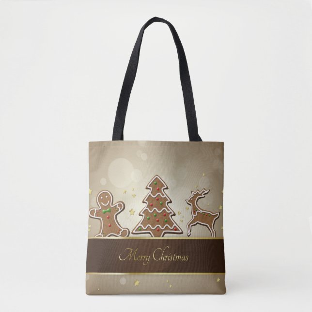 Gingerbread Cookies Tote Bag (Front)
