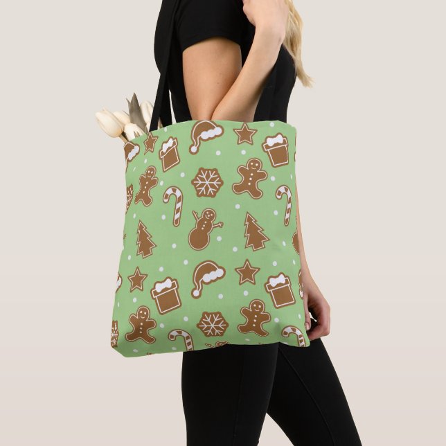 Gingerbread Cookies - Tote Bag (Close Up)