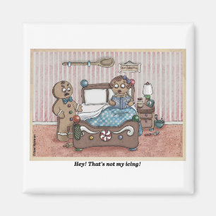 Gingerbread Couple Magnet