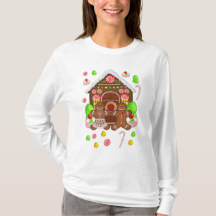 Gingerbread Crazy TShirt - Fun Christmas T Shirt