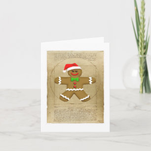 Gingerbread DaVinci note card