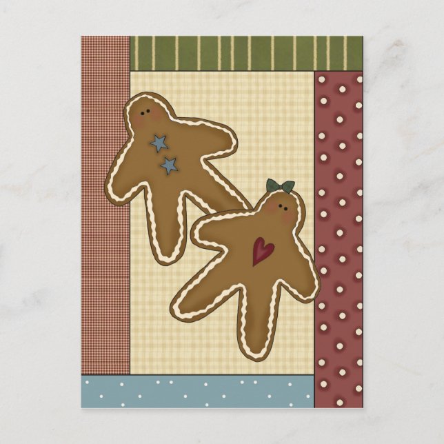 Gingerbread Delights Postcard (Front)