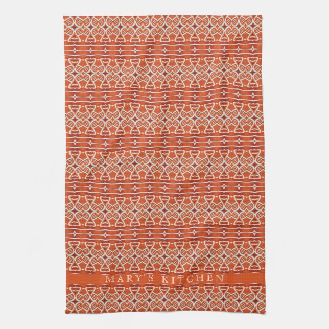 GINGERBREAD Dish Towel II (Vertical)