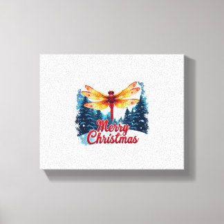Gingerbread Dragonfly Canvas Print