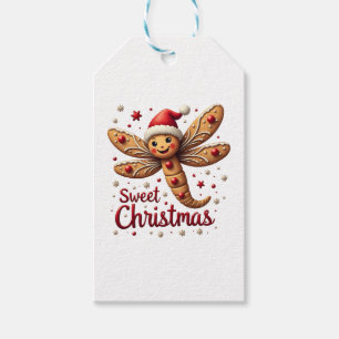Gingerbread Dragonfly Gift Tags
