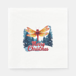 Gingerbread Dragonfly Napkin