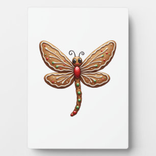 Gingerbread Dragonfly Plaque