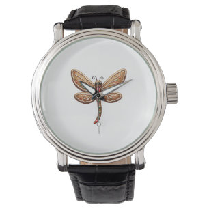 Gingerbread Dragonfly Watch