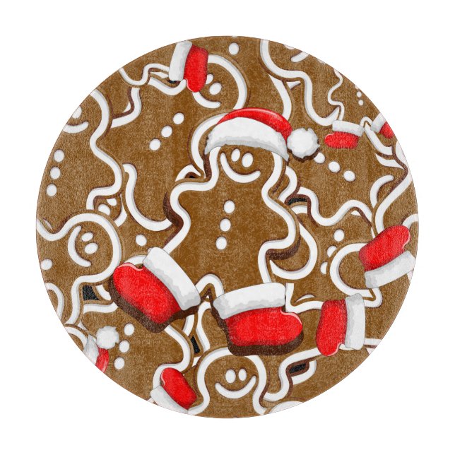 gingerbread, food, baking, bakery, pastries, cooki cutting board (Front)