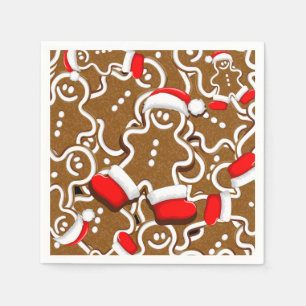 gingerbread, food, baking, bakery, pastries, cooki napkin