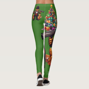 Gingerbread Gangster Leggings