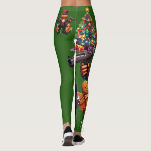 Gingerbread Gangster Leggings