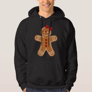 Gingerbread Girl Christmas Cookie Cute Teacher Ner Hoodie