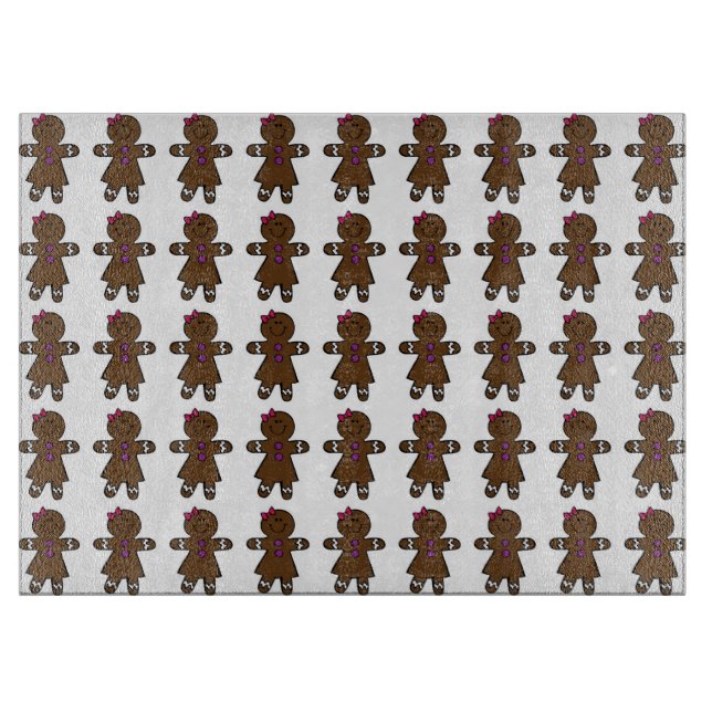 Gingerbread Girl Cutting Board (Front)
