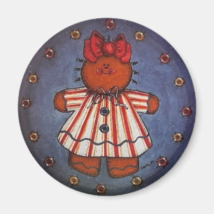 Gingerbread Girl Magnet